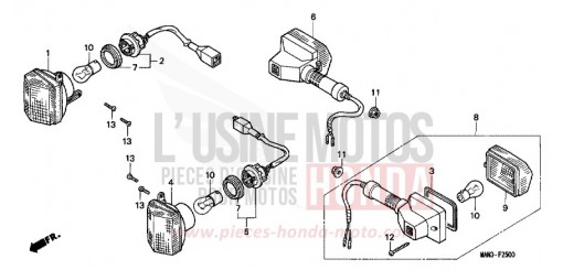 FRECCIA (1) NX650S di 1995